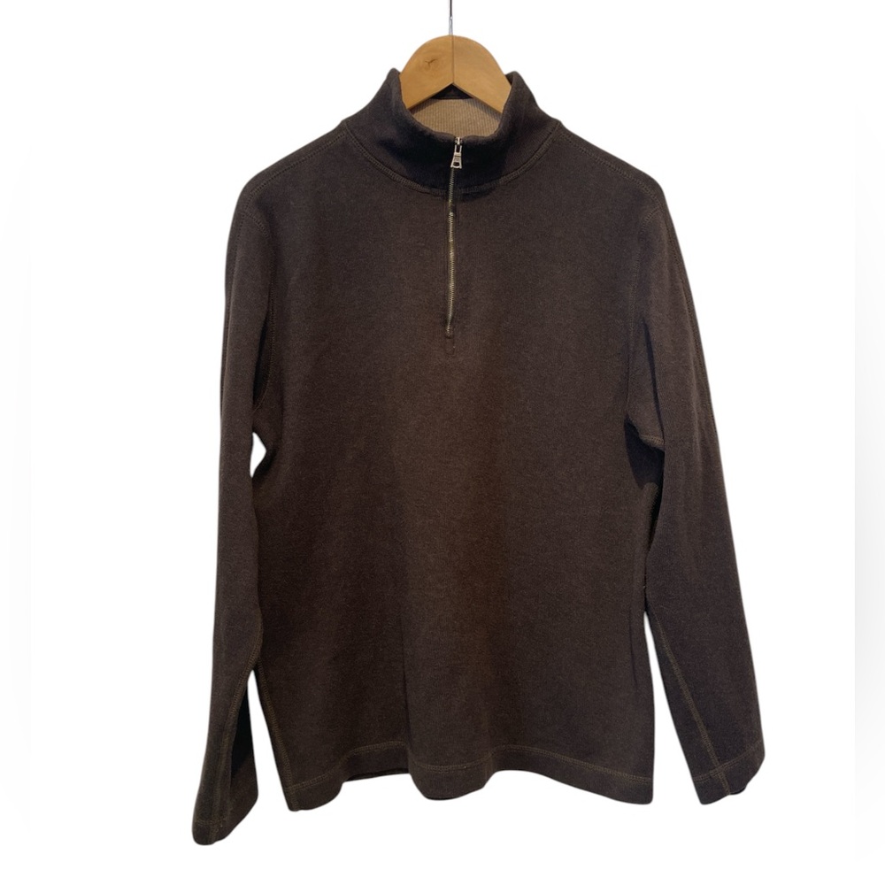 Banana Republic 1/4 Zip Cotton Sweater Size Medium